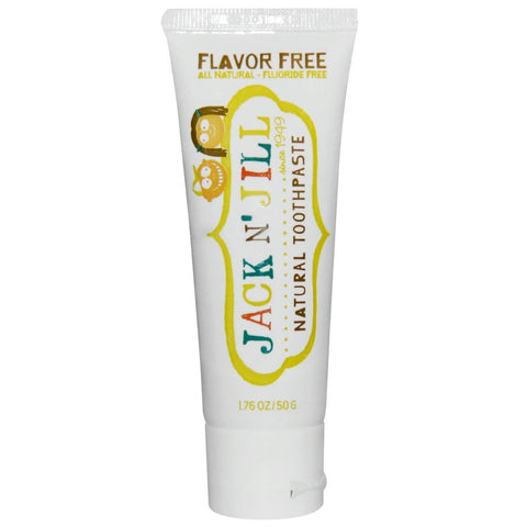 Jack n' Jill, Natural Toothpaste, Flavor Free, 1.76 oz (50 g)