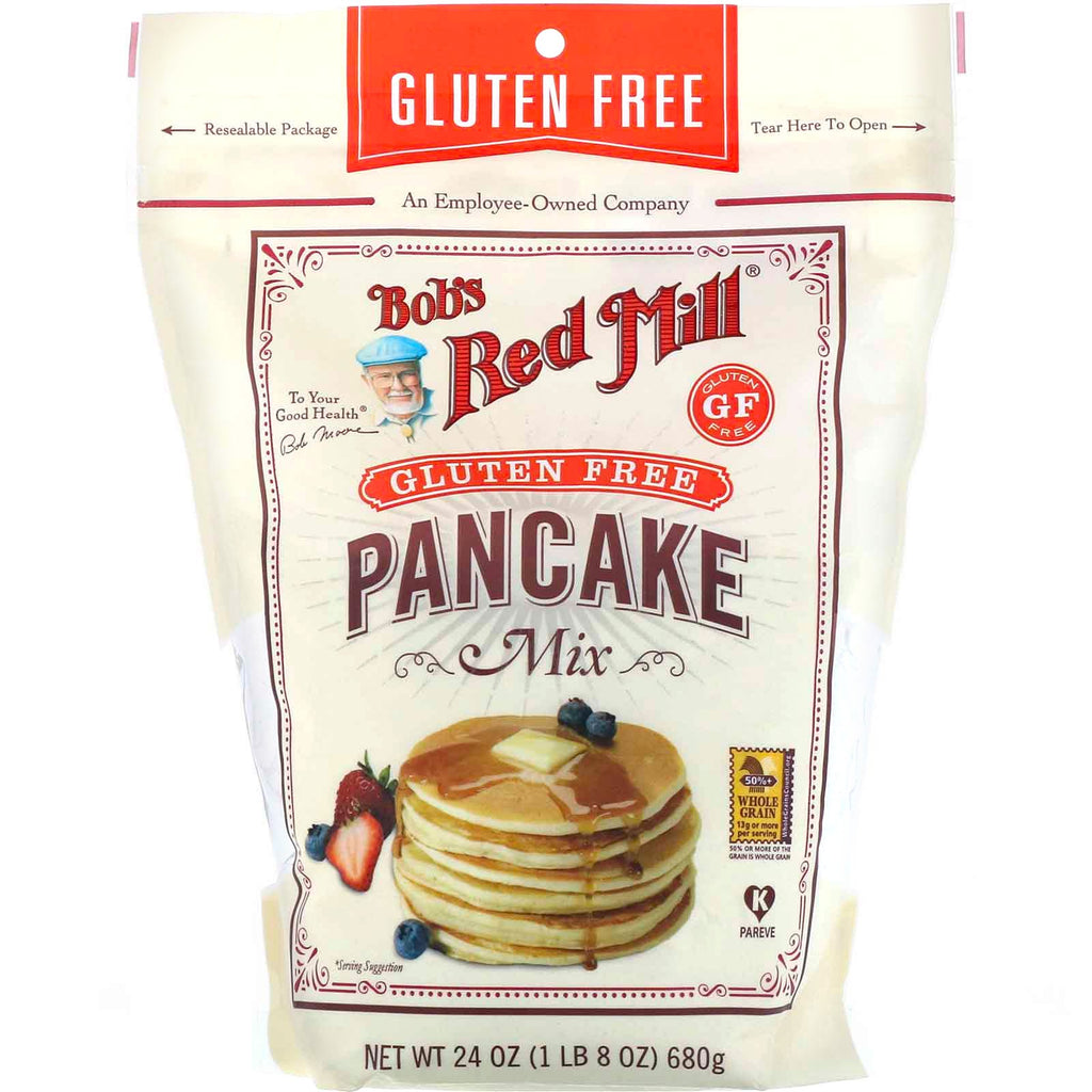 Bob's Red Mill, Pancake Mix, Gluten Free, 24 oz (680 g)