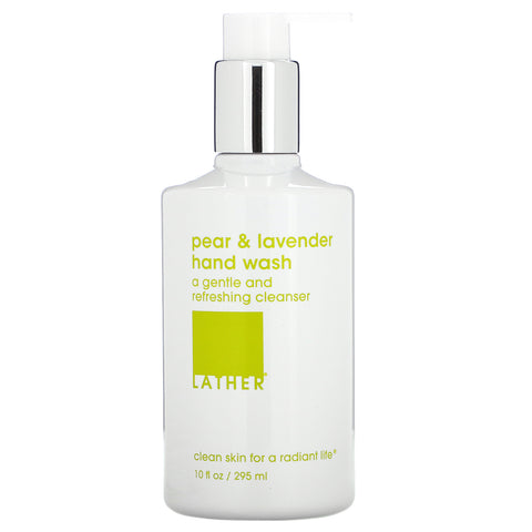 Lather, Pear & Lavender Hand Wash, 10 fl oz (295 ml)