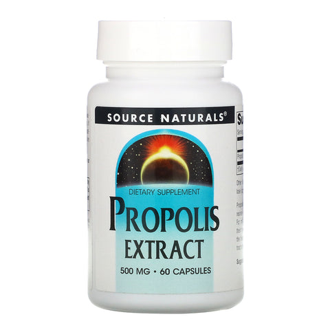 Source Naturals, Propolis Extract, 500 mg, 60 Capsules