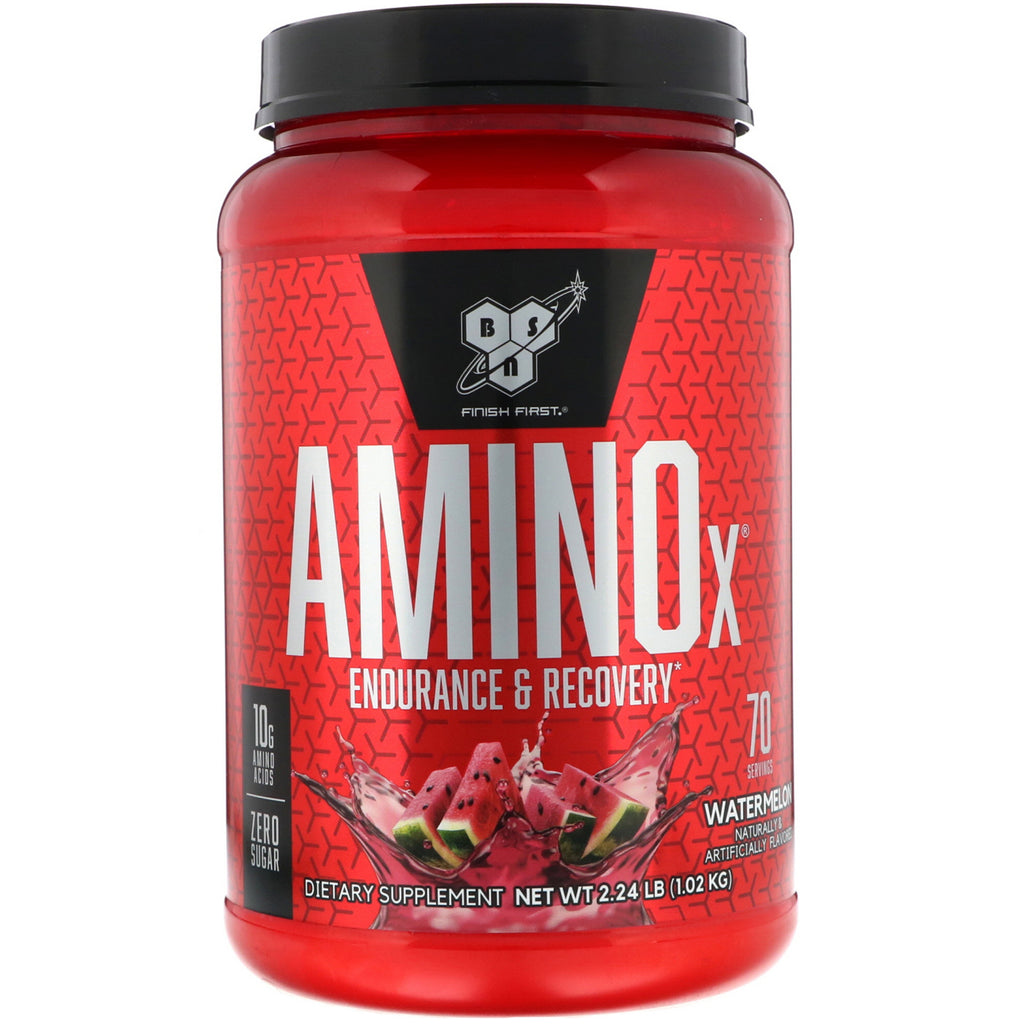 BSN, AminoX, Endurance & Recovery, Watermelon, 2.24 lb (1.02 kg)
