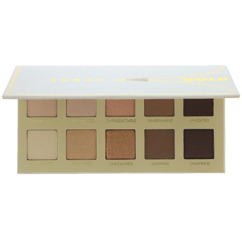 Lorac, Unzipped Gold Eye Shadow Palette with Mini Behind The Scenes Eye Primer, 0.58 oz (16.7 g)