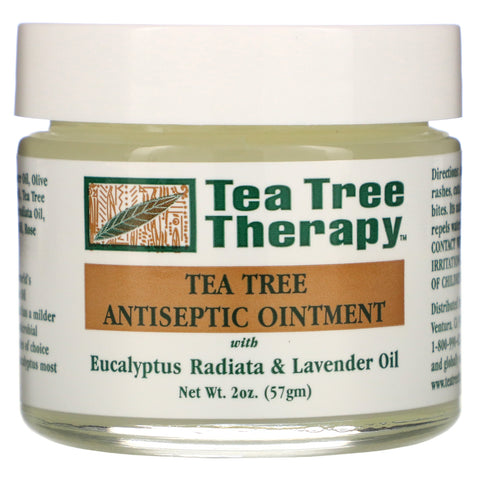 Tea Tree Therapy, Tea Tree Antiseptic Ointment, 2 oz (57 g)