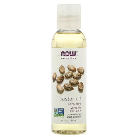 Now Foods, Solutions, Castor Oil, 4 fl oz (118 ml)