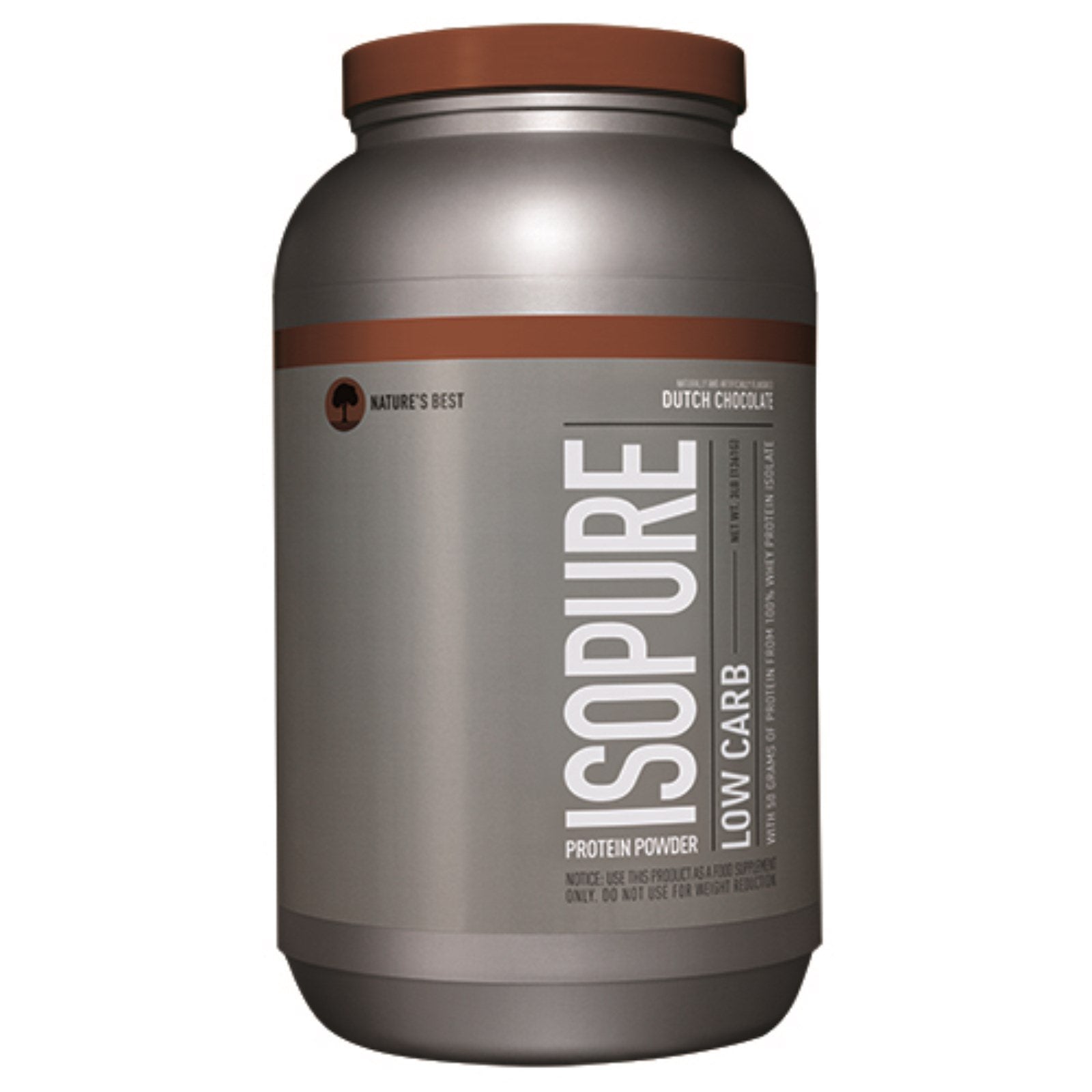 Isopure, Low Carb Protein Powder, Dutch Chocolate, 3 lb (1361 g)