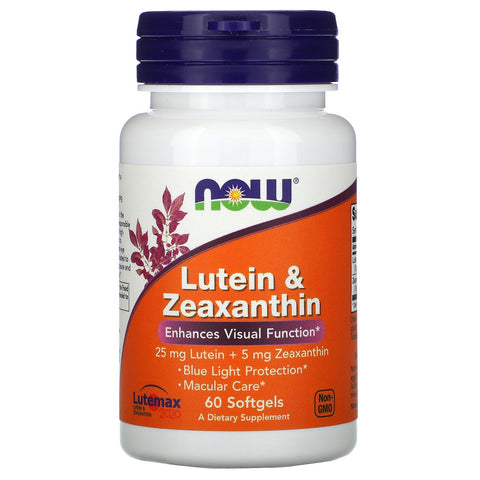 Now Foods, Lutein & Zeaxanthin, 60 Softgels