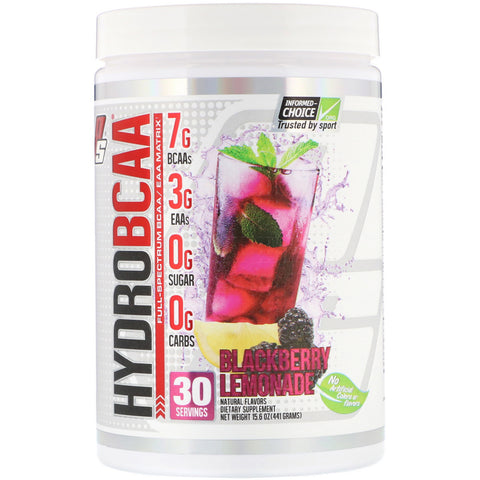 ProSupps, Hydro BCAA, Blackberry Lemonade, 15.6 oz (441 g)