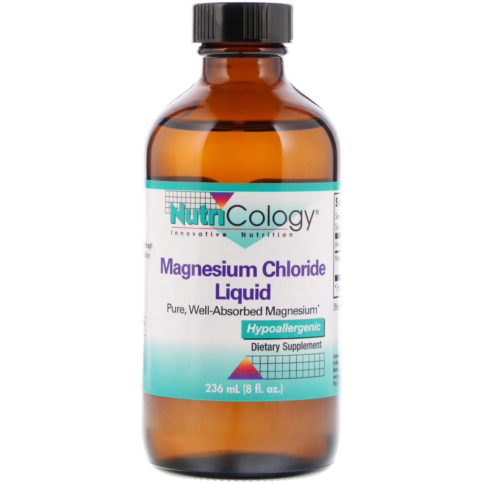 Nutricology, Magnesium Chloride Liquid, 8 fl oz (236 ml)