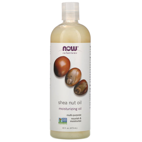 Now Foods, Solutions, Shea Nut Oil, Pure Moisturizing Oil, 16 fl oz (473 ml)