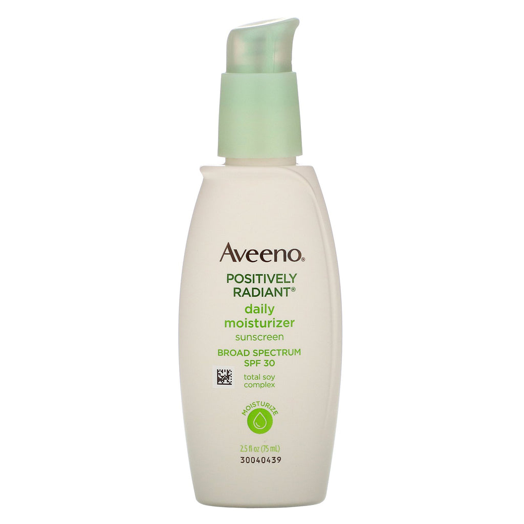 Aveeno, Active Naturals, Positively Radiant, Daily Moisturizer, SPF 30, 2.5 fl oz (75 ml)