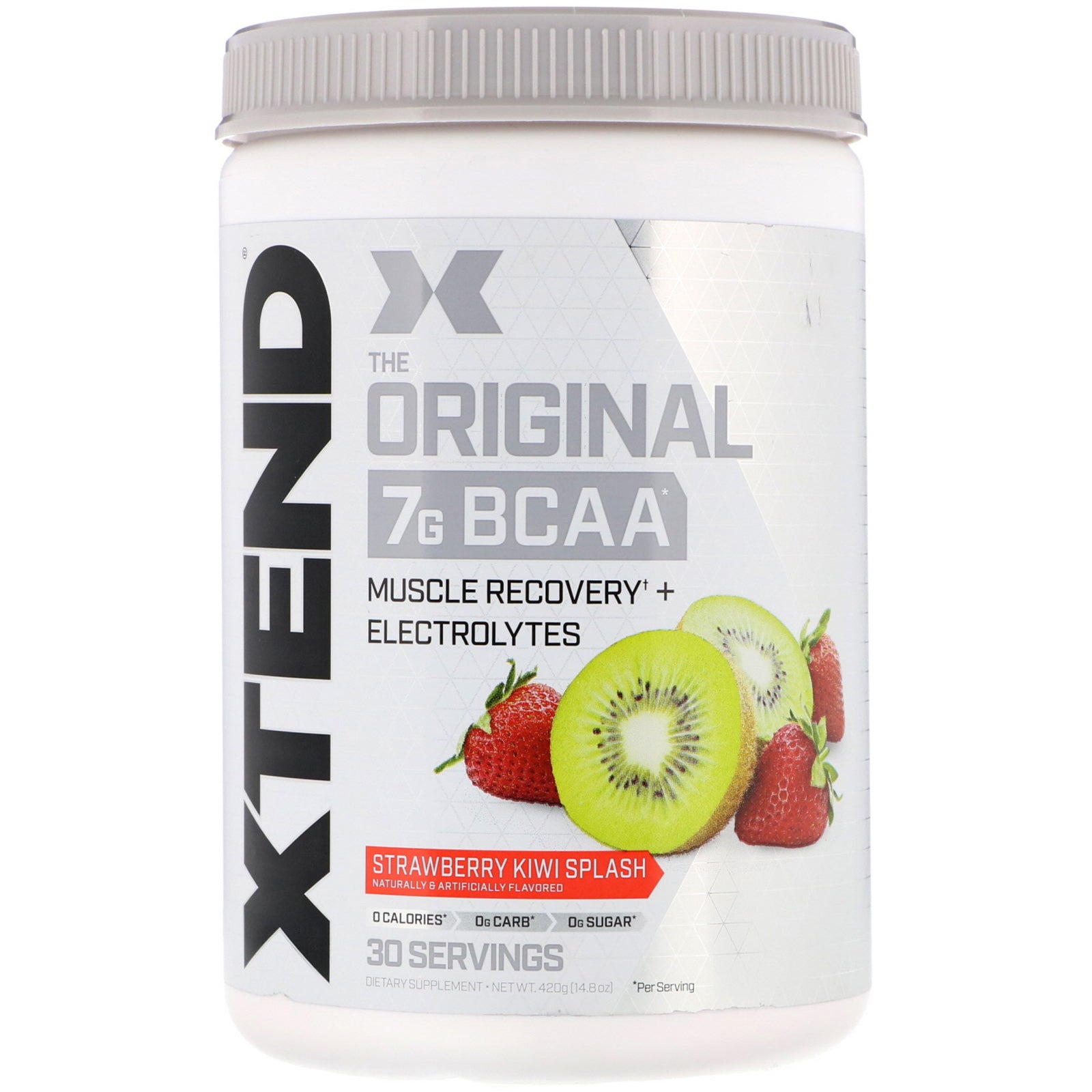 Xtend, The Original 7G BCAA, Strawberry Kiwi Splash, 14.8 oz (420 g)