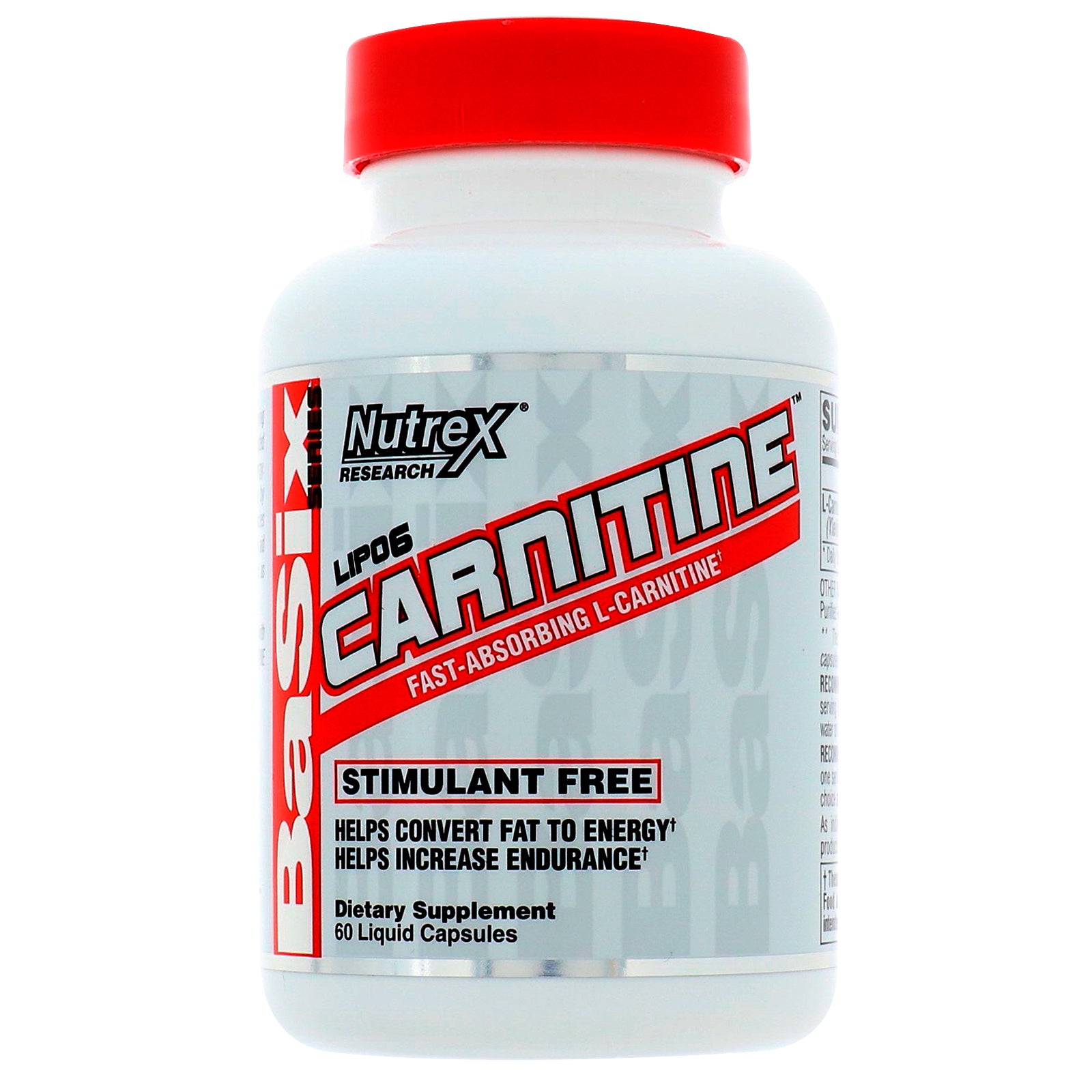 Nutrex Research, LIPO-6 CARNITINE, 60 Liquid Capsules