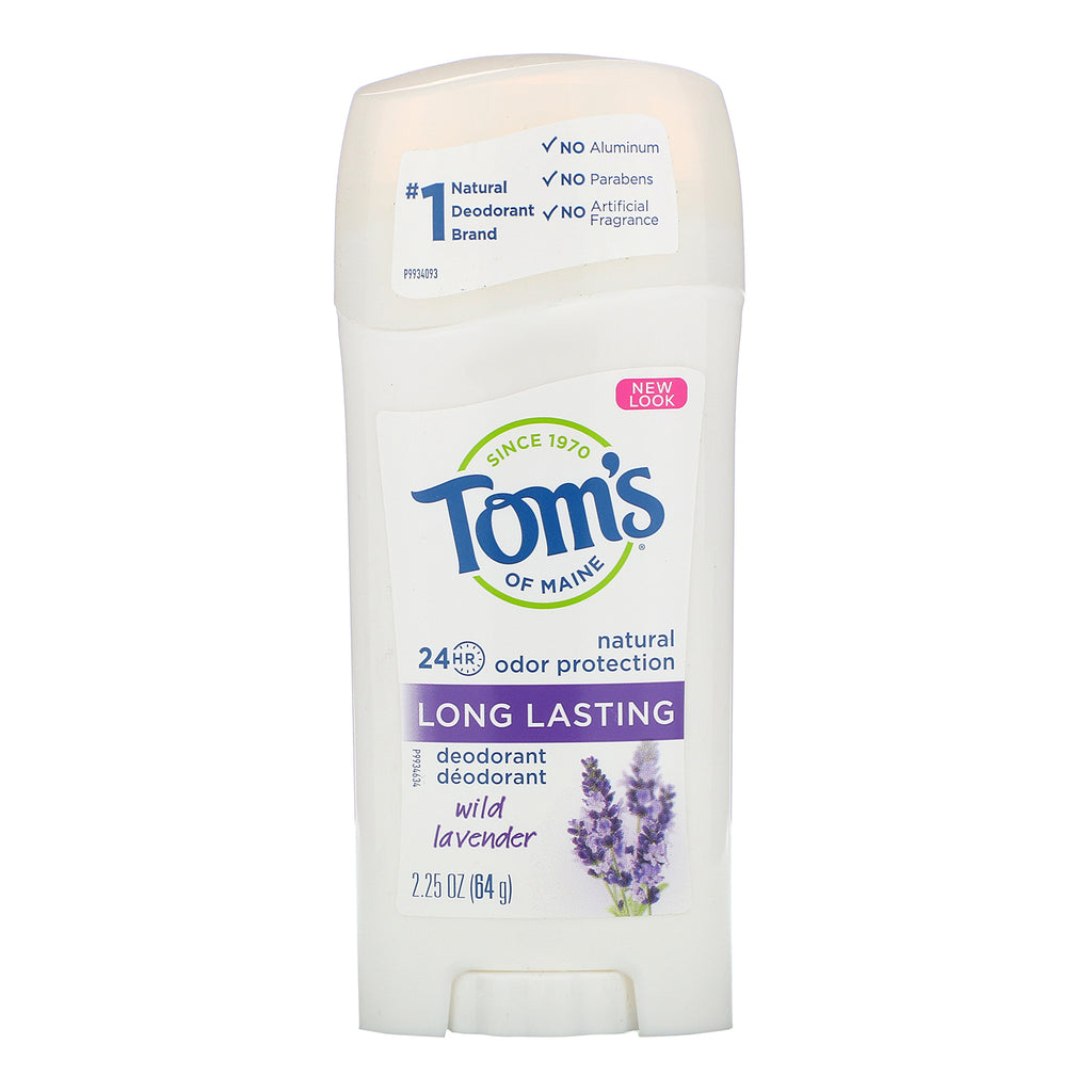 Tom's of Maine, Natural Long Lasting Deodorant, Wild Lavender, 2.25 oz (64 g)