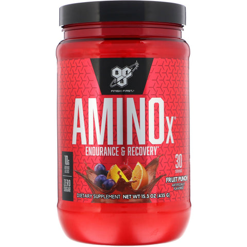 BSN, AminoX, Endurance & Recovery, Fruit Punch, 15.3 oz (435 g)