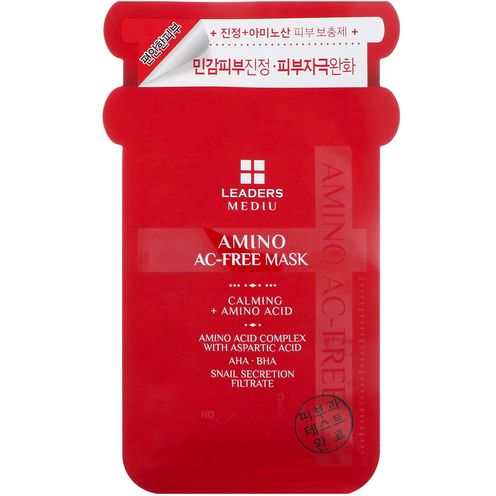 Leaders, Mediu, Amino AC-Free Mask, 1 Sheet, 25 ml