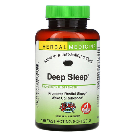 Herbs Etc., Deep Sleep, 120 Fast-Acting Softgels