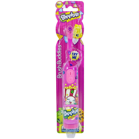 Brush Buddies, Shopkins, Electric Toothbrush, Soft, 1 Toothbrush