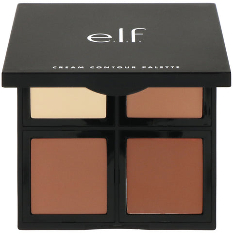 E.L.F., Cream Contour Palette, 4 Shades, 0.43 oz (12.4 g)