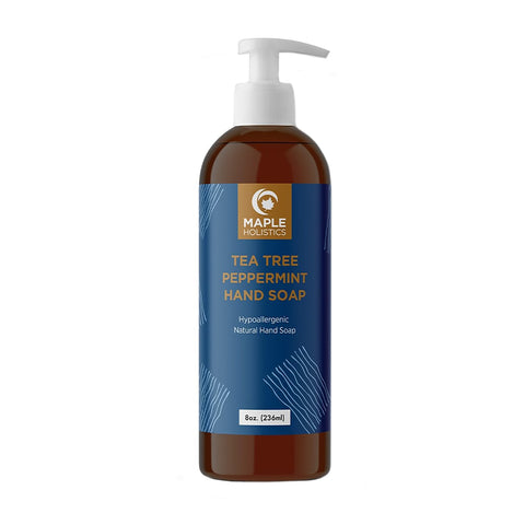 Maple Holistics, Tea Tree Peppermint Hand Soap, 8 oz (236 ml)