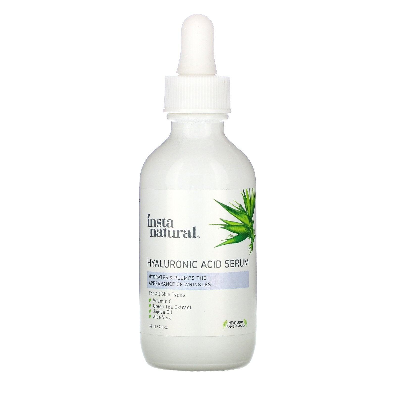 InstaNatural, Hyaluronic Acid Serum, 2 fl oz (60 ml)