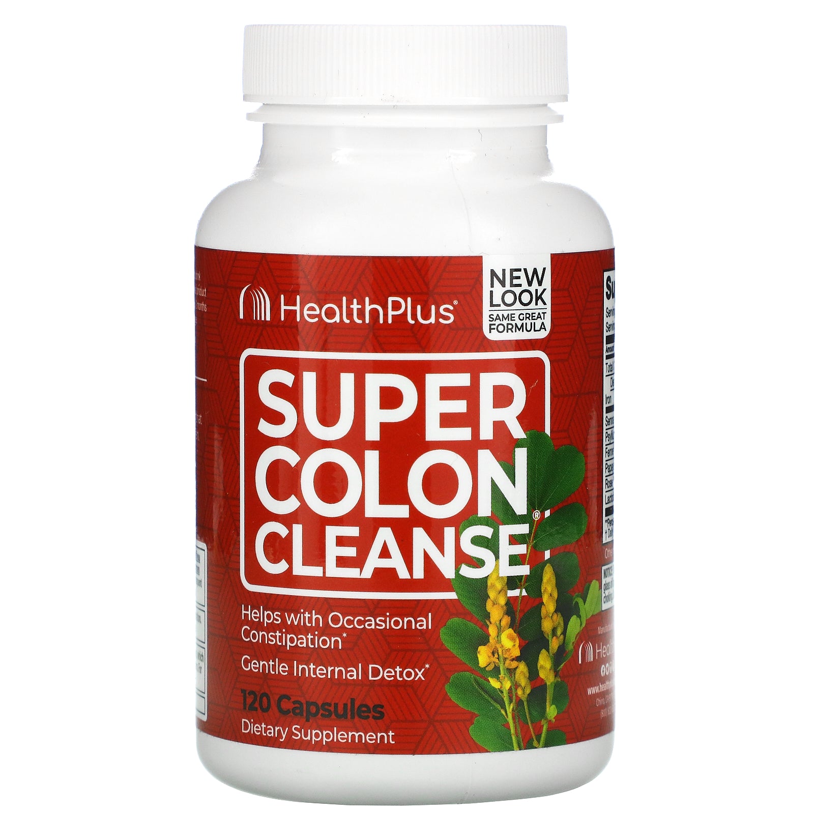 Health Plus, Super Colon Cleanse, 120 Capsules