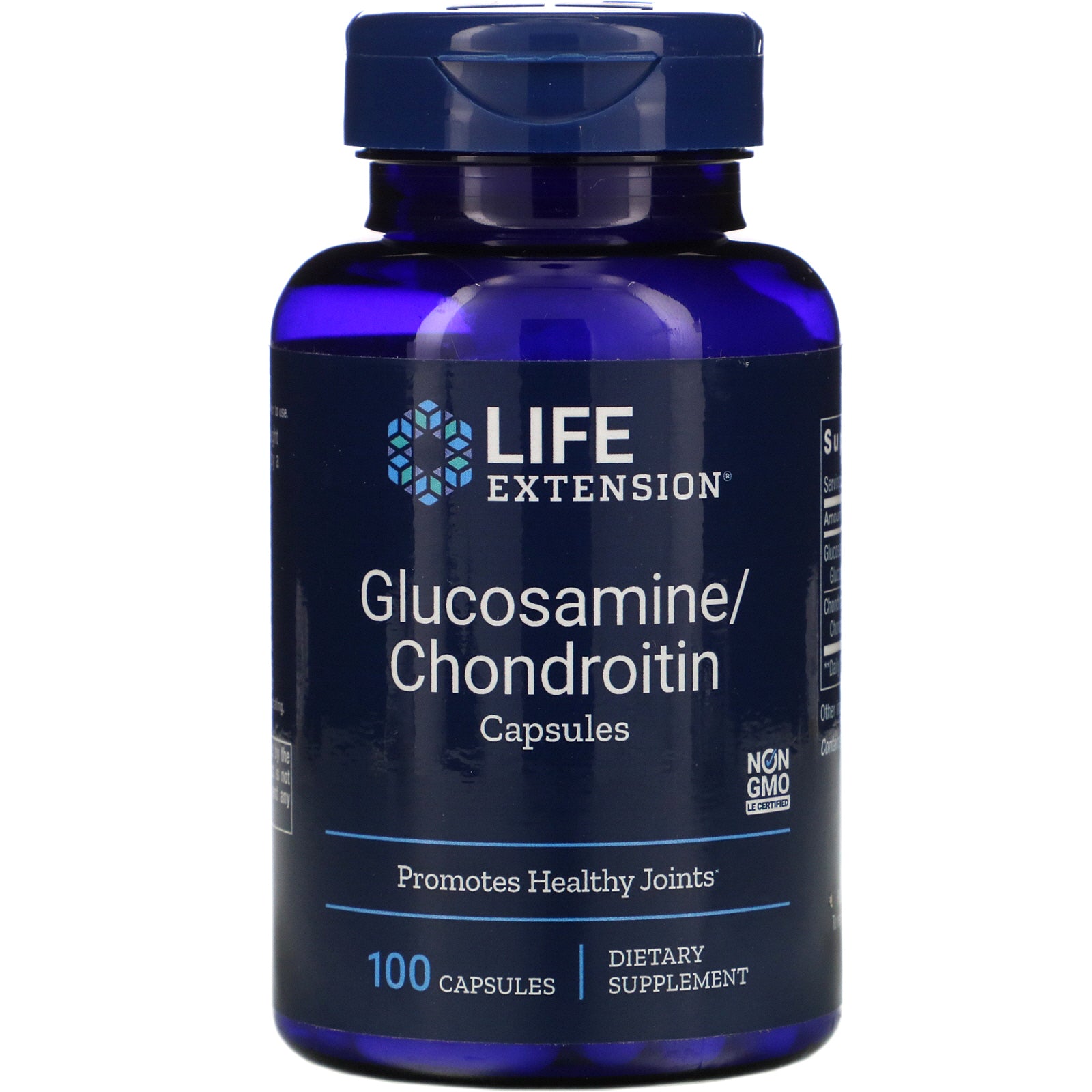 Life Extension, Glucosamine/Chondroitin Capsules, 100 Capsules