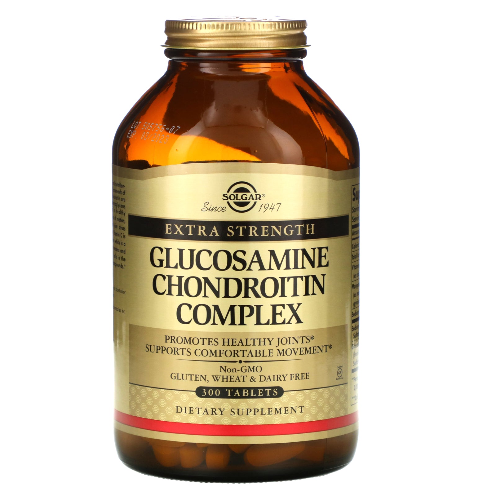 Solgar, Glucosamine Chondroitin Complex, Extra Strength, 300 Tablets