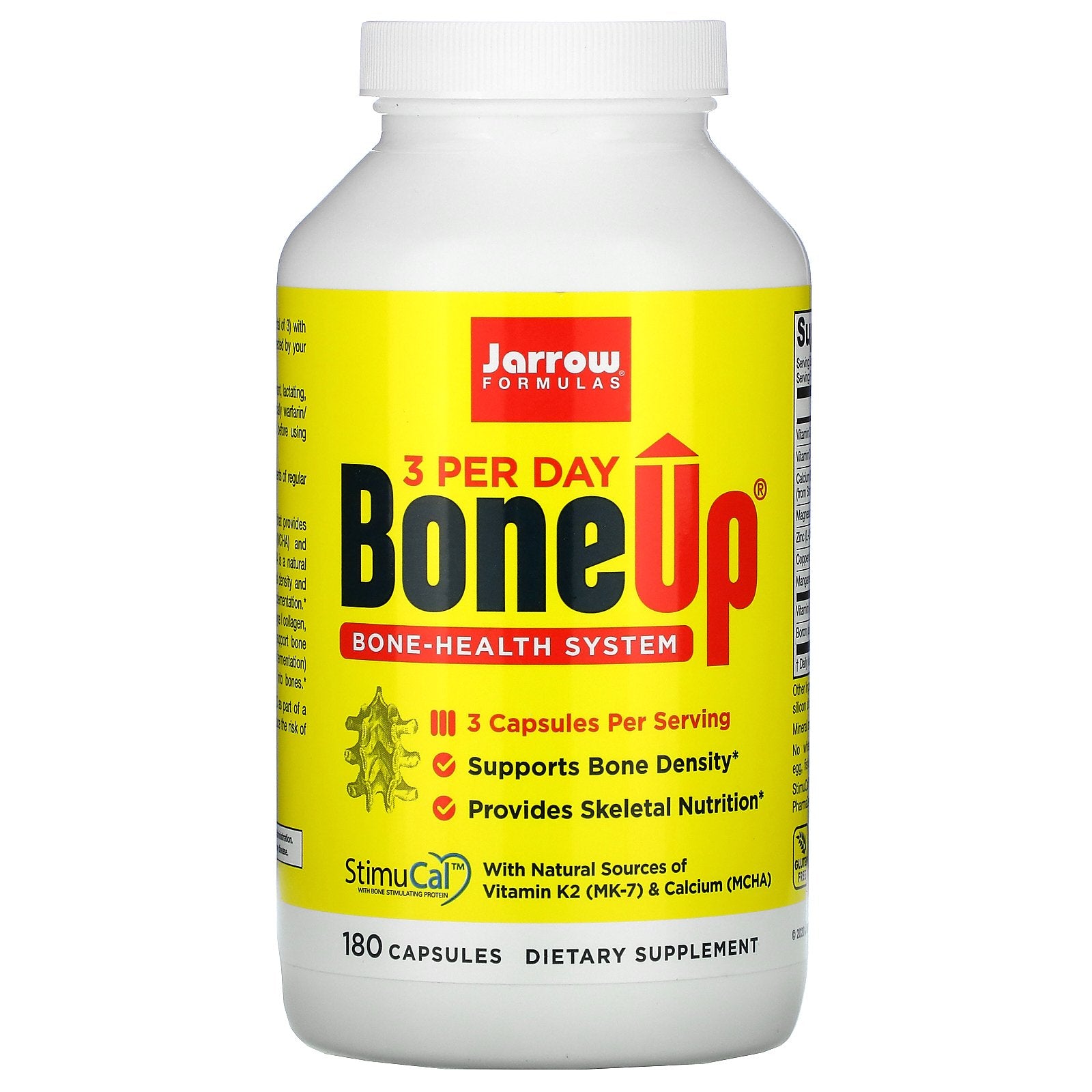 Jarrow Formulas, Bone-Up, 180 Capsules