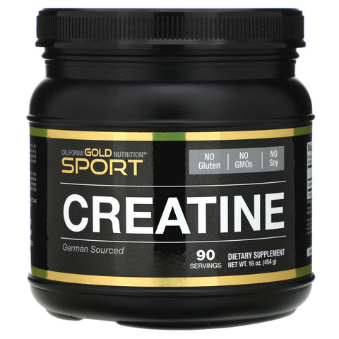 California Gold Nutrition, Creatine Monohydrate, Unflavored, 16 oz (454 g)