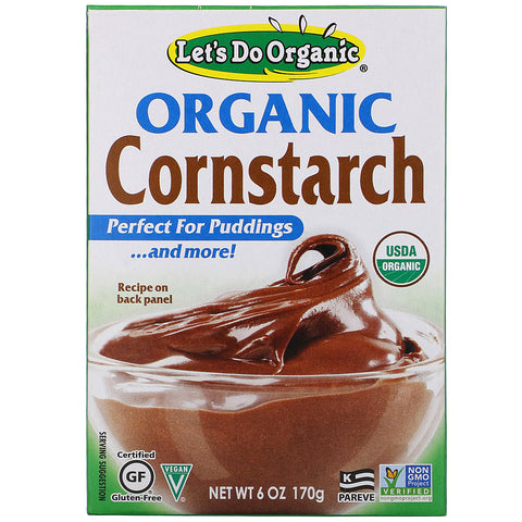 Edward & Sons, Let's Do Organic, Organic Cornstarch, 6 oz (170 g)