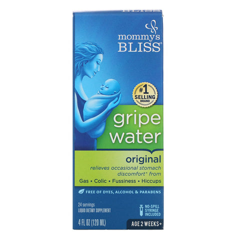 Mommy's Bliss, Gripe Water, Original, 4 fl oz (120 ml)