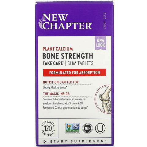 New Chapter, Bone Strength Take Care, 120 Vegetarian Slim Tablets