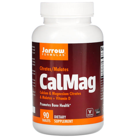 Jarrow Formulas, CalMag, Citrates/Malates, 90 Tablets