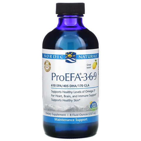 Nordic Naturals, ProEFA - 3-6-9, Lemon , 8 fl oz (237 ml)