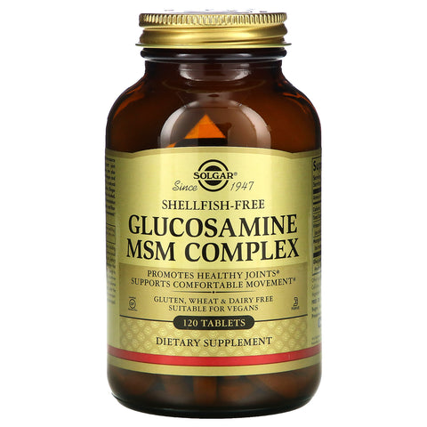 Solgar, Glucosamine MSM Complex, 120 Tablets