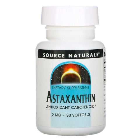 Source Naturals, Astaxanthin, 2 mg, 30 Softgels