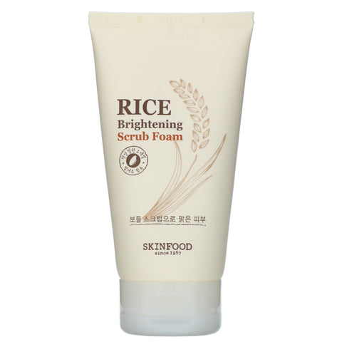 Skinfood, Rice Brightening Scrub Foam, 5.07 fl oz (150 ml)