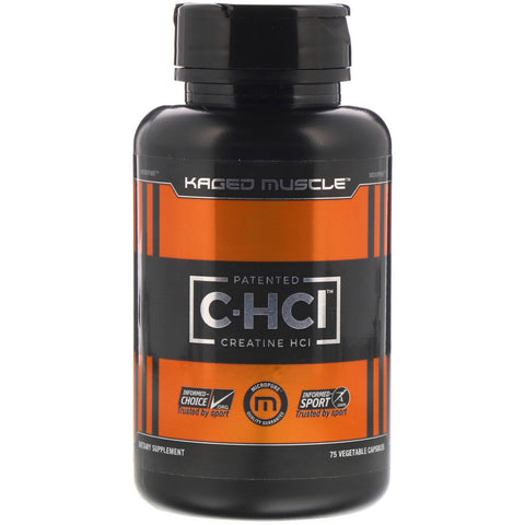 Kaged Muscle, Patented C-HCI, 75 Vegetarian Capsules