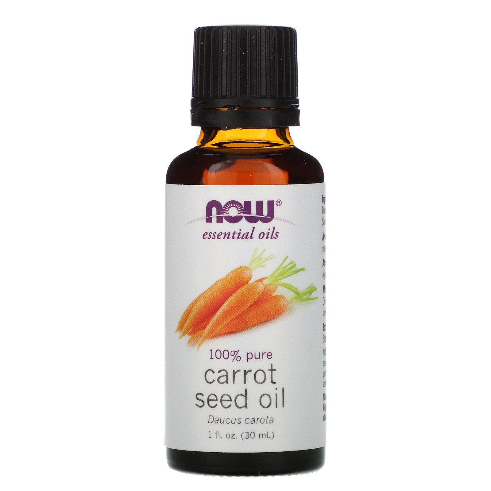 Now Foods, Essential Oils, Carrot Seed Oil, 1 fl. oz. (30 ml)