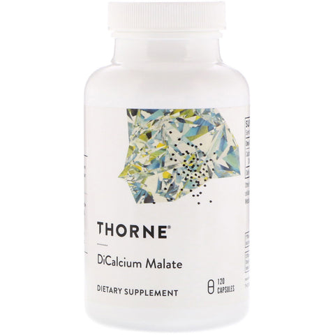 Thorne Research, Dicalcium Malate, 120 Capsules