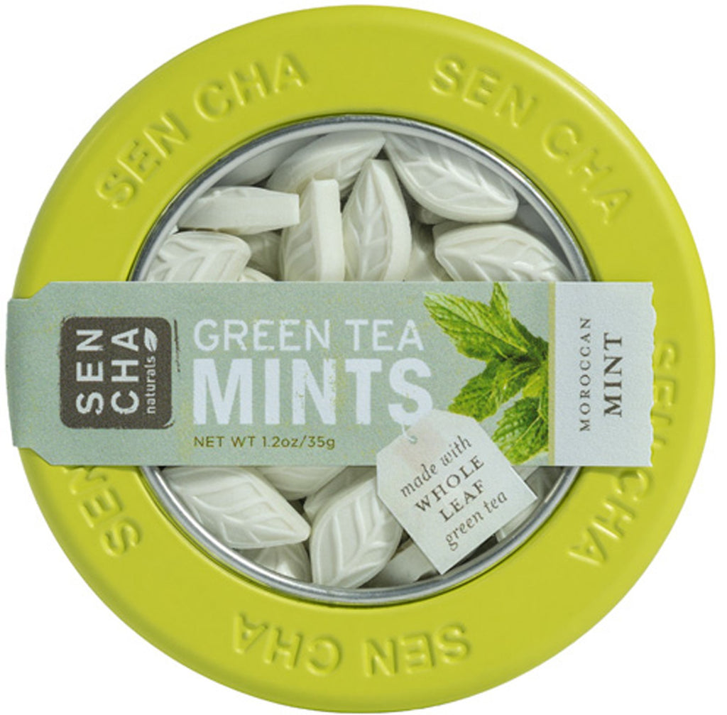 Sencha Naturals, Green Tea Mints, Moroccan Mint, 1.2 oz (35 g)