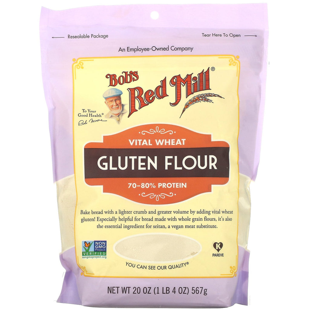 Bob's Red Mill, Vital Wheat Gluten Flour, 20 oz (567 g)