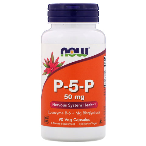 Now Foods, P-5-P, 50 mg, 90 Veg Capsules