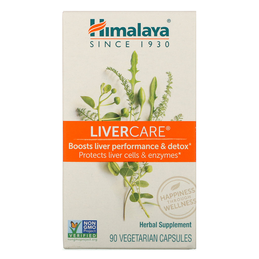 Himalaya, LiverCare, 90 Vegetarian Capsules