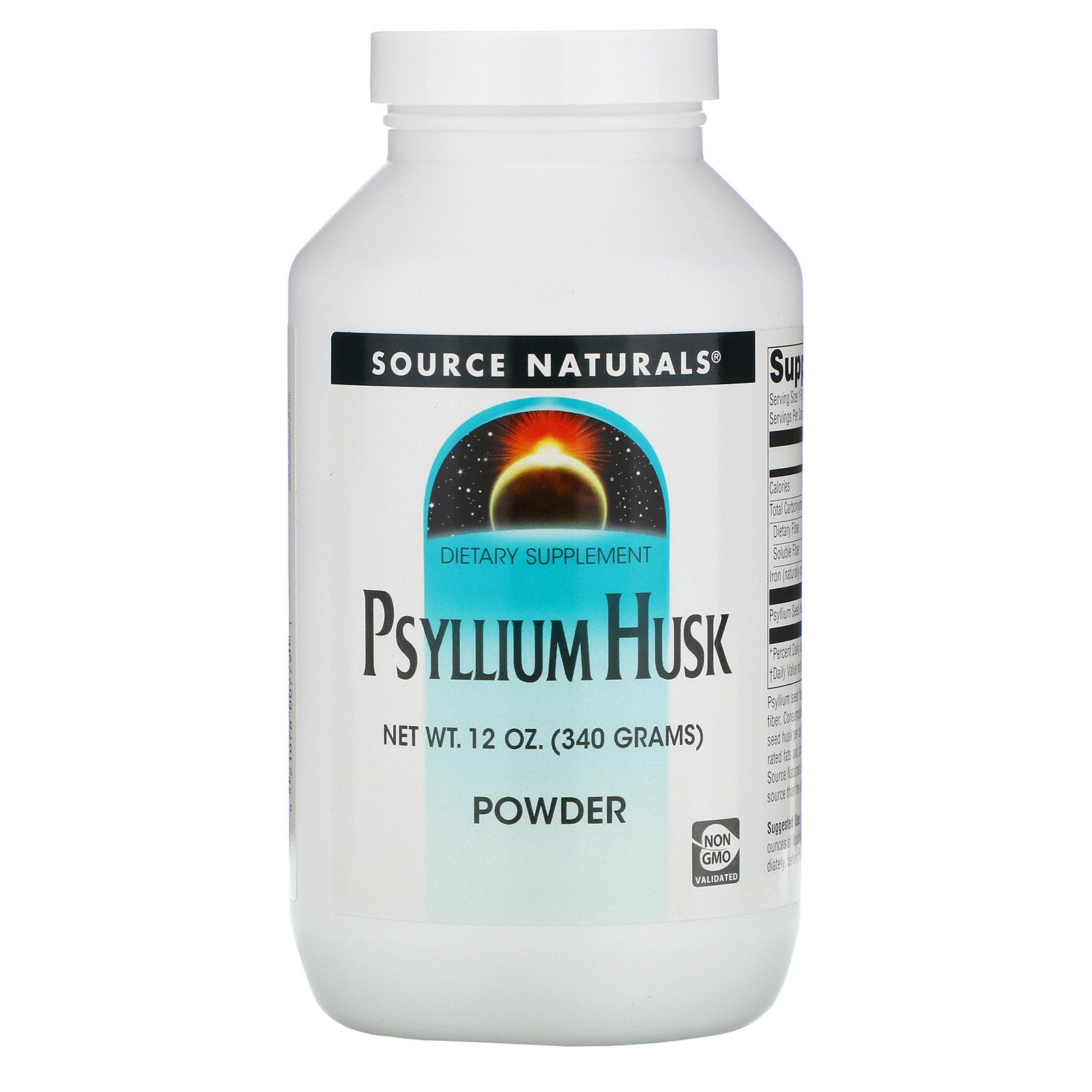 Source Naturals, Psyllium Husk Powder, 12 oz (340 g)