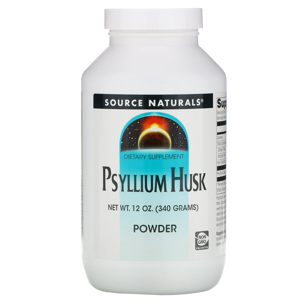 Source Naturals, Psyllium Husk Powder, 12 oz (340 g)