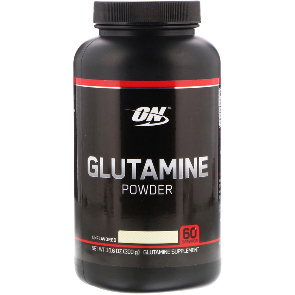 Optimum Nutrition, Glutamine Powder, Unflavored, 10.6 oz (300 g)