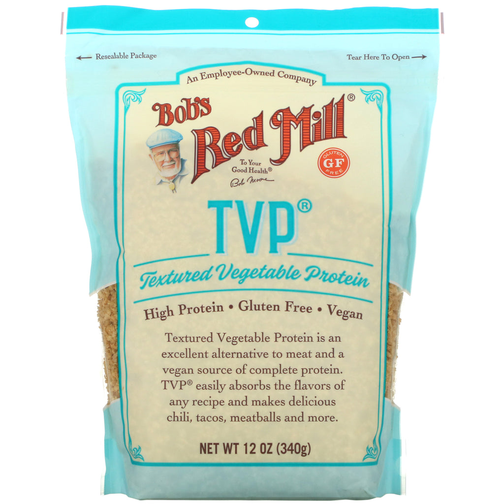 Bob's Red Mill, TVP, Textured Vegetable Protein, 12 oz (340 g)