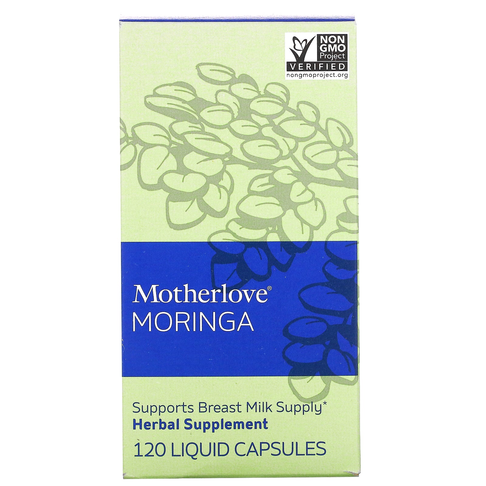 Motherlove, Moringa, 120 Liquid Capsules