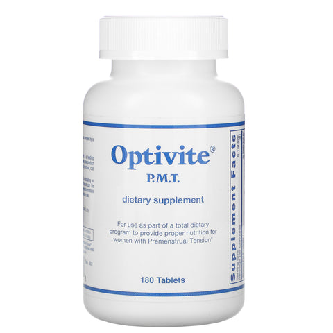 Optimox, Optivite, P.M.T., 180 Tablets